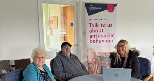Liv With Customers At ASB Surgery