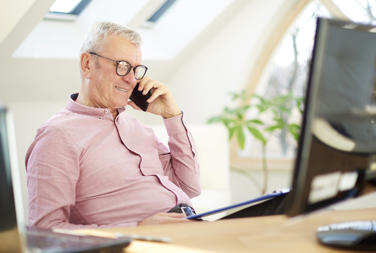 Man On The Phone